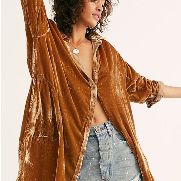 LAST ONE☝️ Free People Sorrento velvetburnout maxi - Picture 14 of 15